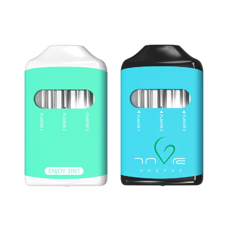 Green Time 3 Gram HHC THC 3-in-1 Disposable Delta 8 Vape Device