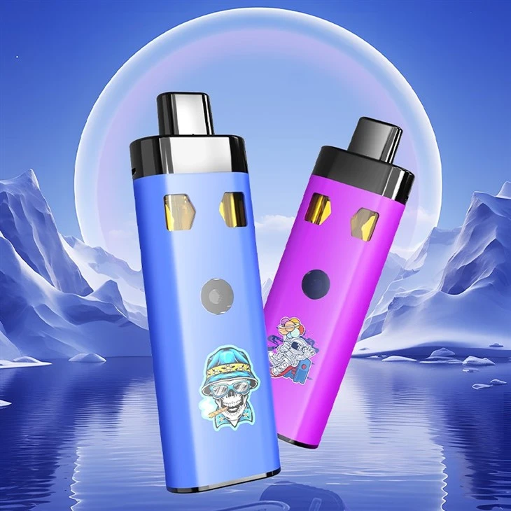 Dual Chamber Empty CBD THC Delta 8 Delta 9 Disposable Vapes DV20A