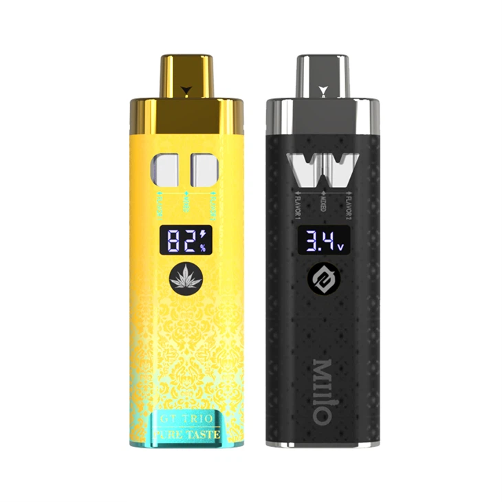 Functional 2ml/4ml Dual Flavor Disposable Vape Devices
