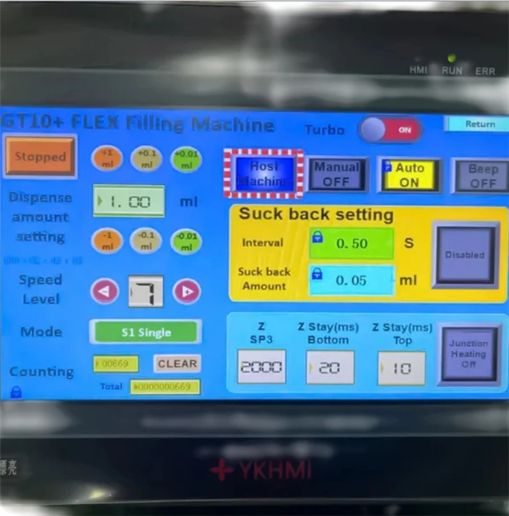 Liquid Diamond Cannabis Oil Filling Machine, Honey CBD Oil Concentrate Fillers factory