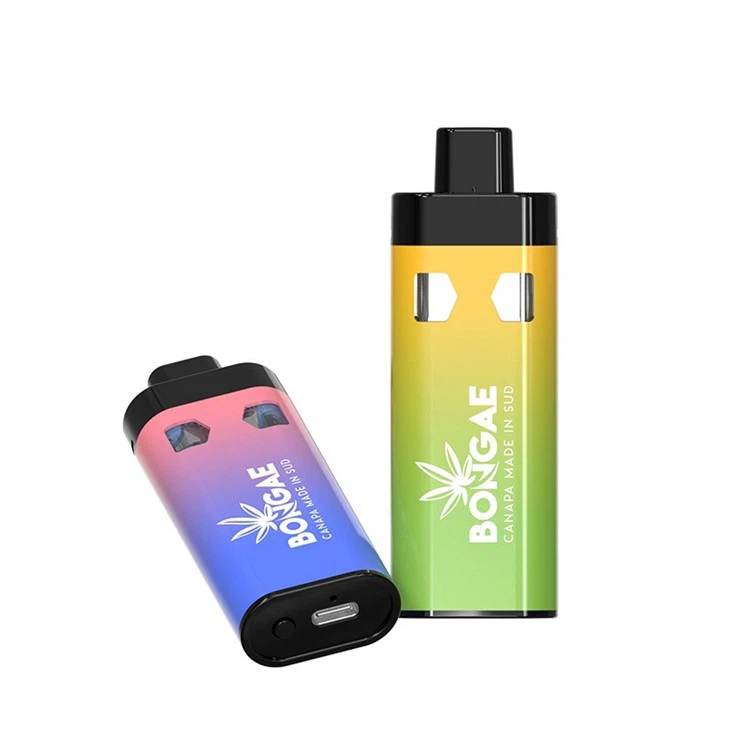 USA Wholesale Custom Logo Packaging Empty Cartridge Atomizer Pod Rechargeable Disposable Vape For Hhc D8 D9 Thick Oil