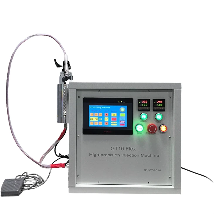 Wholesale Best Price Thread Vape Filling Machine Automatic Heated 1ml 2ml 5ml Pods Filling Machine Thick Oil Disposable Filler For Distillate Cartridge Filling Machine